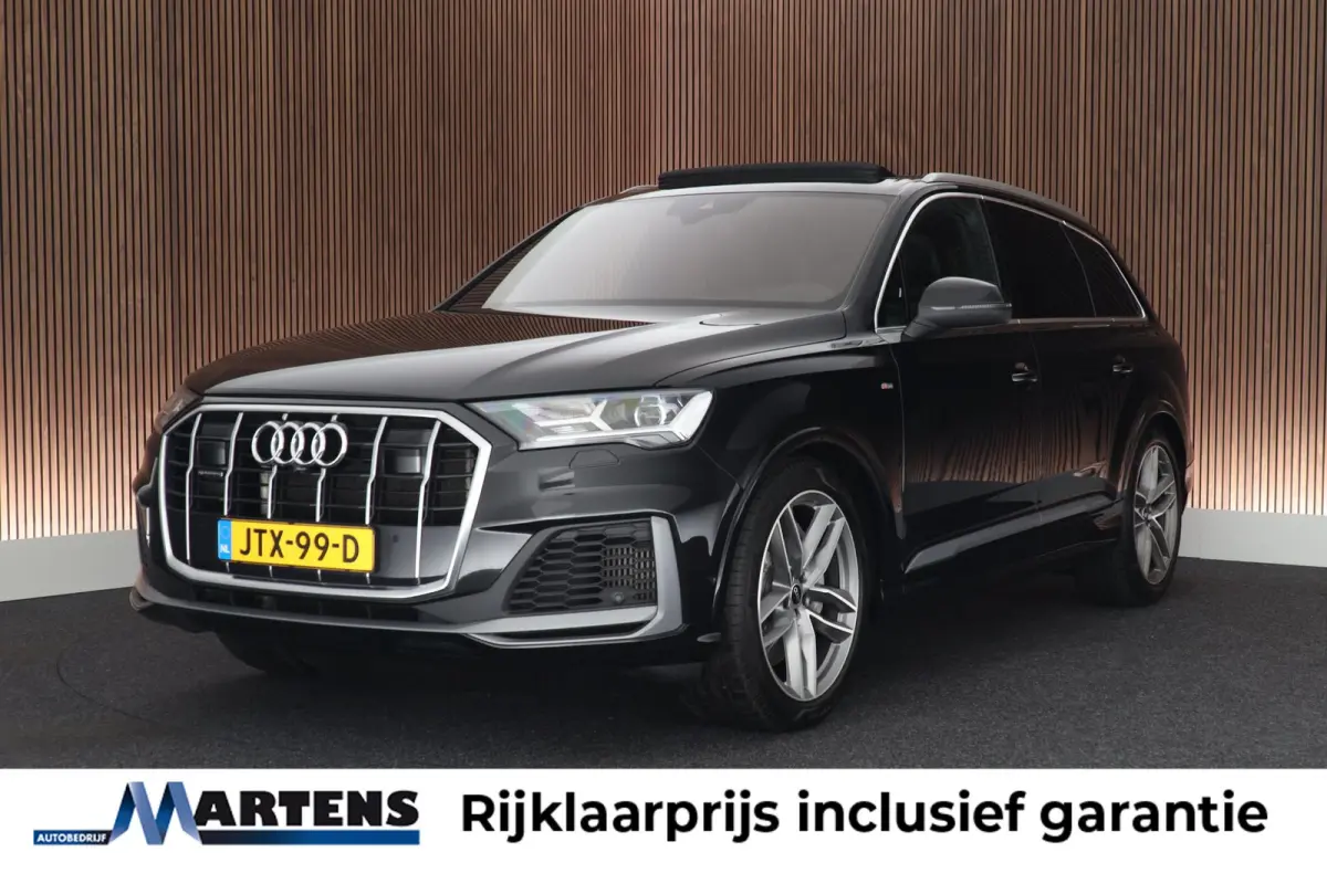 55 TFSIe 381pk quattro Pro Line S Leder Memory Sluithulp B&O Panoramadak Camera Stoel + Stuurverwarming Luchtvering Navigatie 2x S-Line