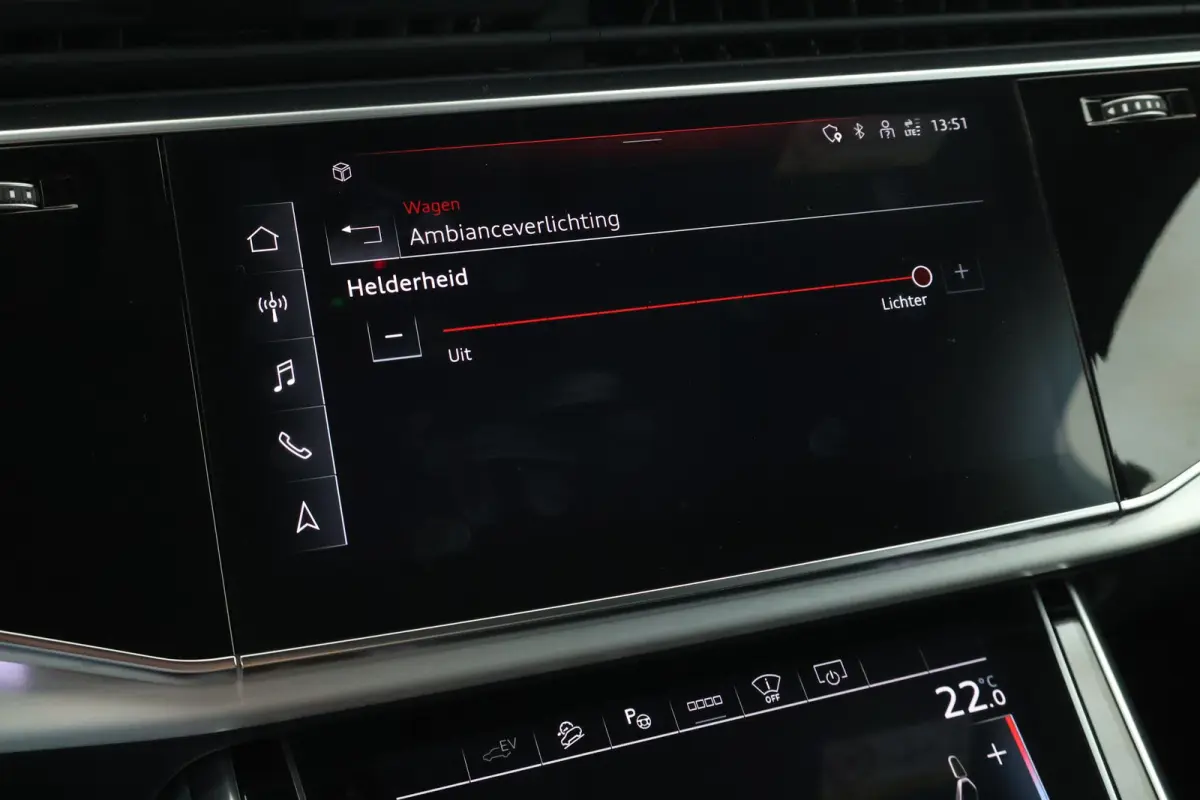 55 TFSIe 381pk quattro Pro Line S Leder Memory Sluithulp B&O Panoramadak Camera Stoel + Stuurverwarming Luchtvering Navigatie 2x S-Line