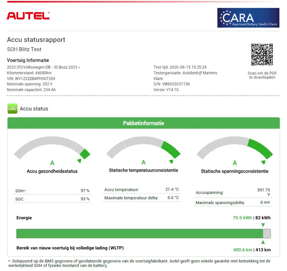 204pk 77 kWh SOH 97% Stoelverwarming Adaptive Cruise Camera Bijrijdersbank Climate control