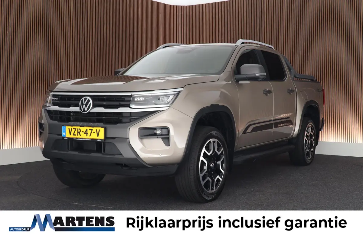 3.0 TDI 241pk Automaat 4Motion Double Cab 5pers. Pan Americana H/K Trekhaak Leder Elec stoelen 360Camera Navigatie Sidebars