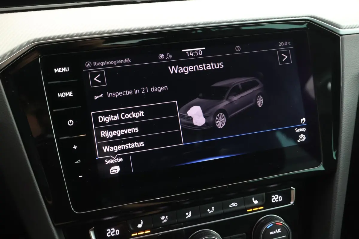 1.5 TSI 150pk DSG 2x R-Line Panoramadak Leder Camera Stoelverwarming Virtual Cockpit
