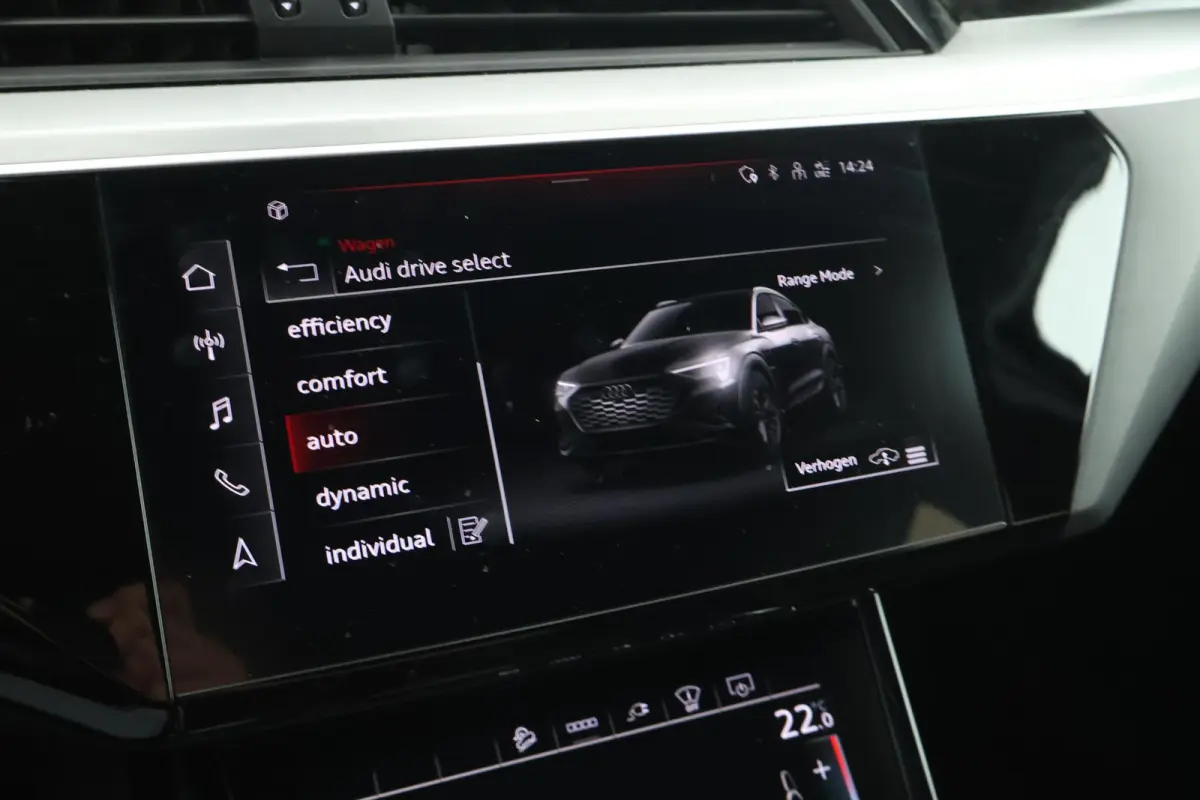 55 408pk quattro S edition 95 kWh SOH 91% Luchtvering 360Camera Nachtzicht Keyless Adaptive cruise