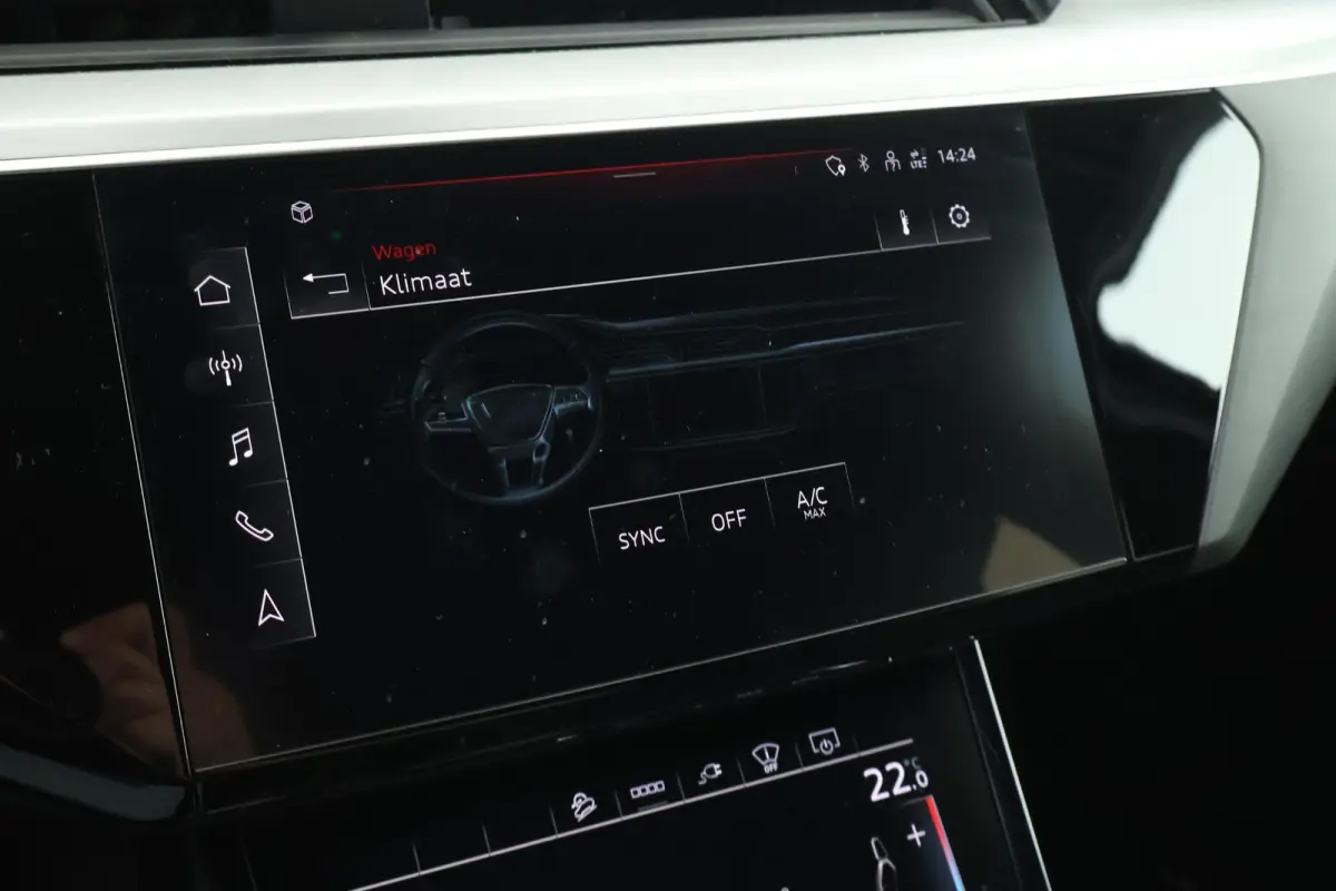 55 408pk quattro S edition 95 kWh SOH 91% Luchtvering 360Camera Nachtzicht Keyless Adaptive cruise