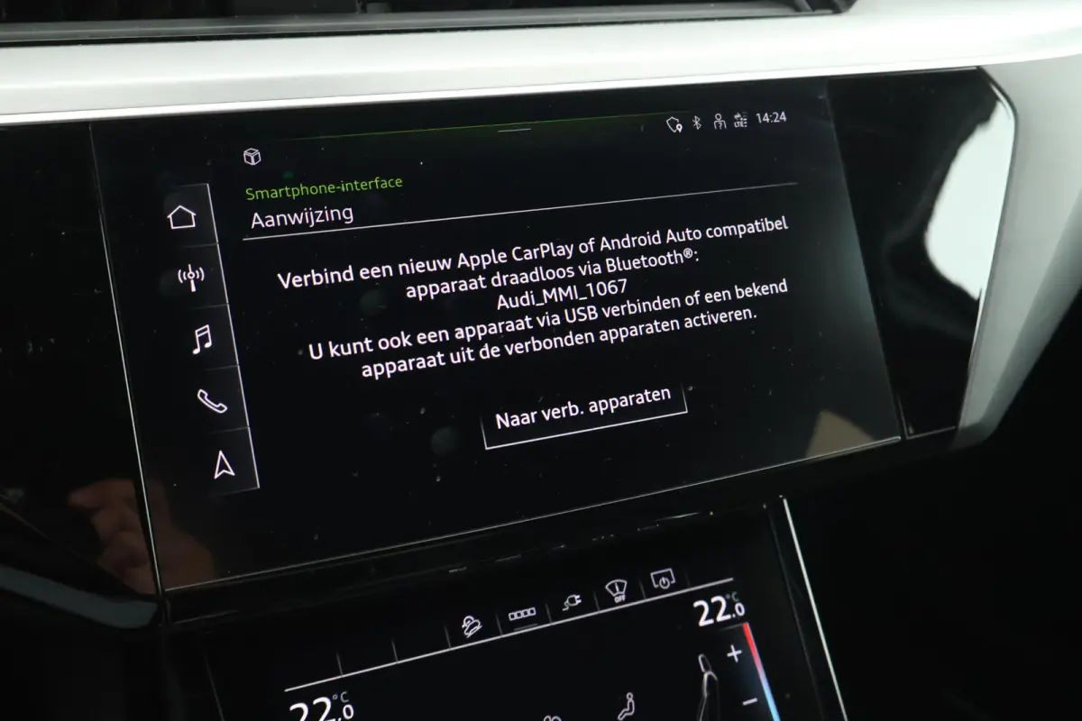 55 408pk quattro S edition 95 kWh SOH 91% Luchtvering 360Camera Nachtzicht Keyless Adaptive cruise