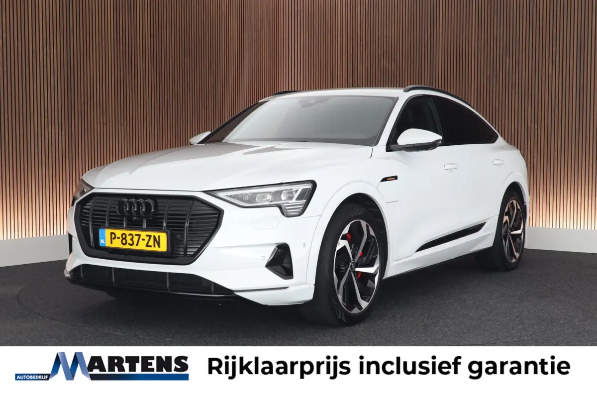 55 408pk quattro S edition 95 kWh SOH 91% Luchtvering 360Camera Nachtzicht Keyless Adaptive cruise