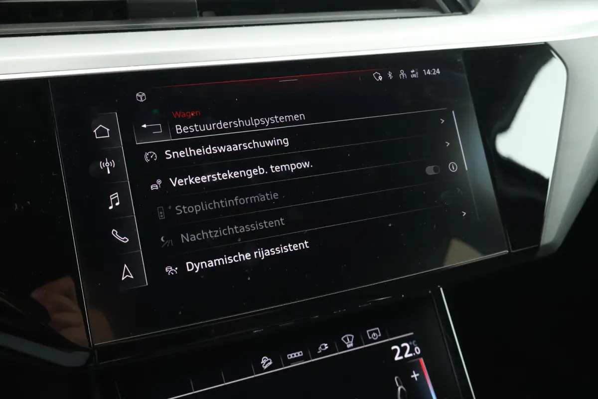 55 408pk quattro S edition 95 kWh SOH 91% Luchtvering 360Camera Nachtzicht Keyless Adaptive cruise
