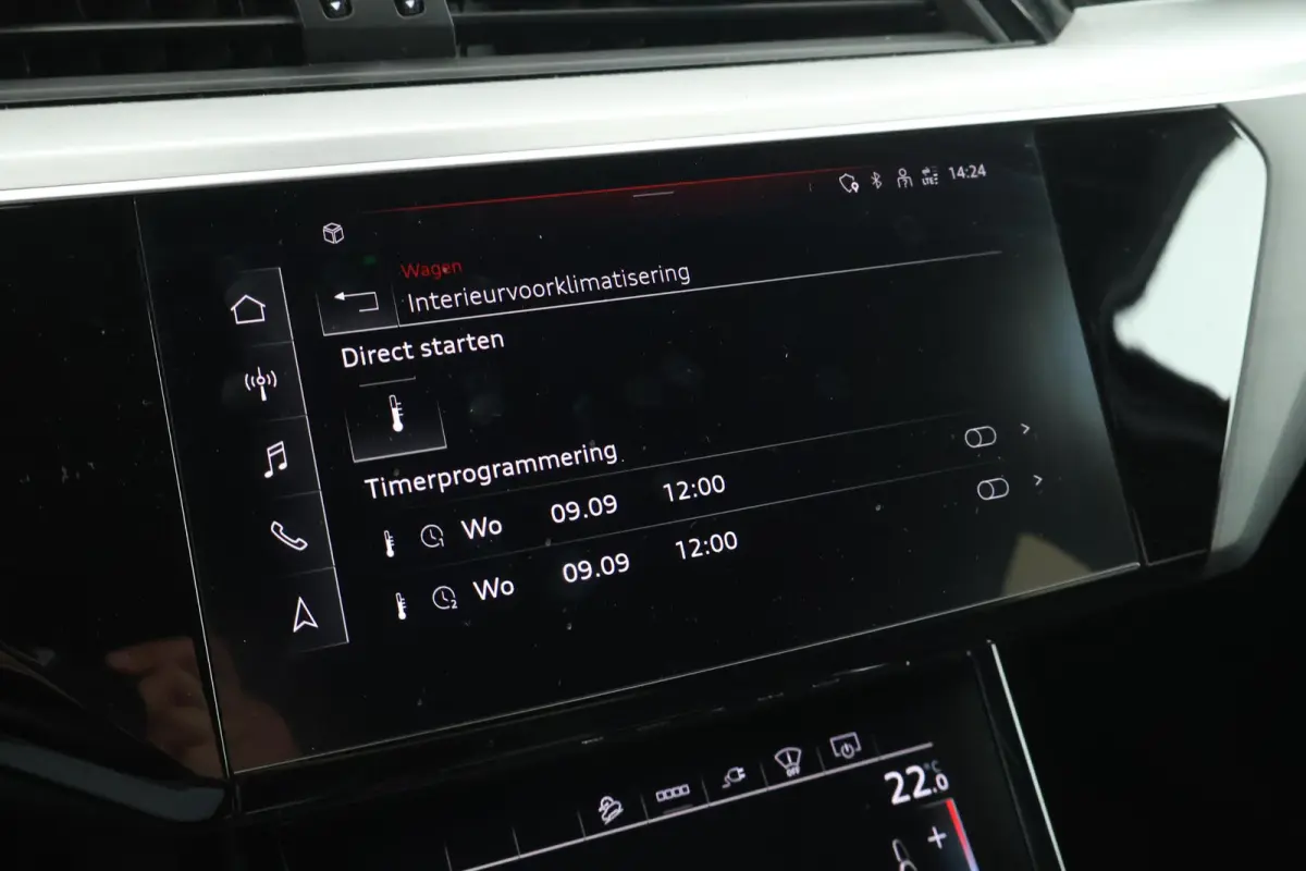 55 408pk quattro S edition 95 kWh SOH 91% Luchtvering 360Camera Nachtzicht Keyless Adaptive cruise