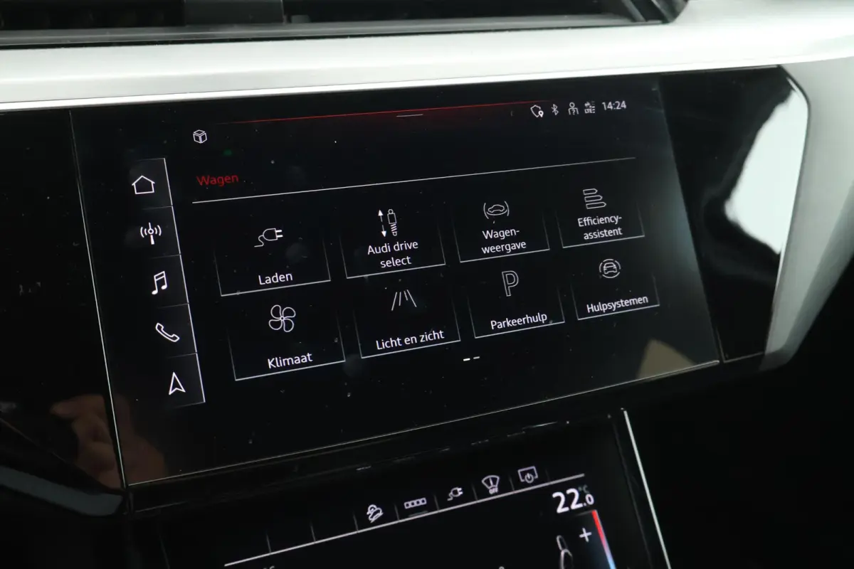 55 408pk quattro S edition 95 kWh SOH 91% Luchtvering 360Camera Nachtzicht Keyless Adaptive cruise