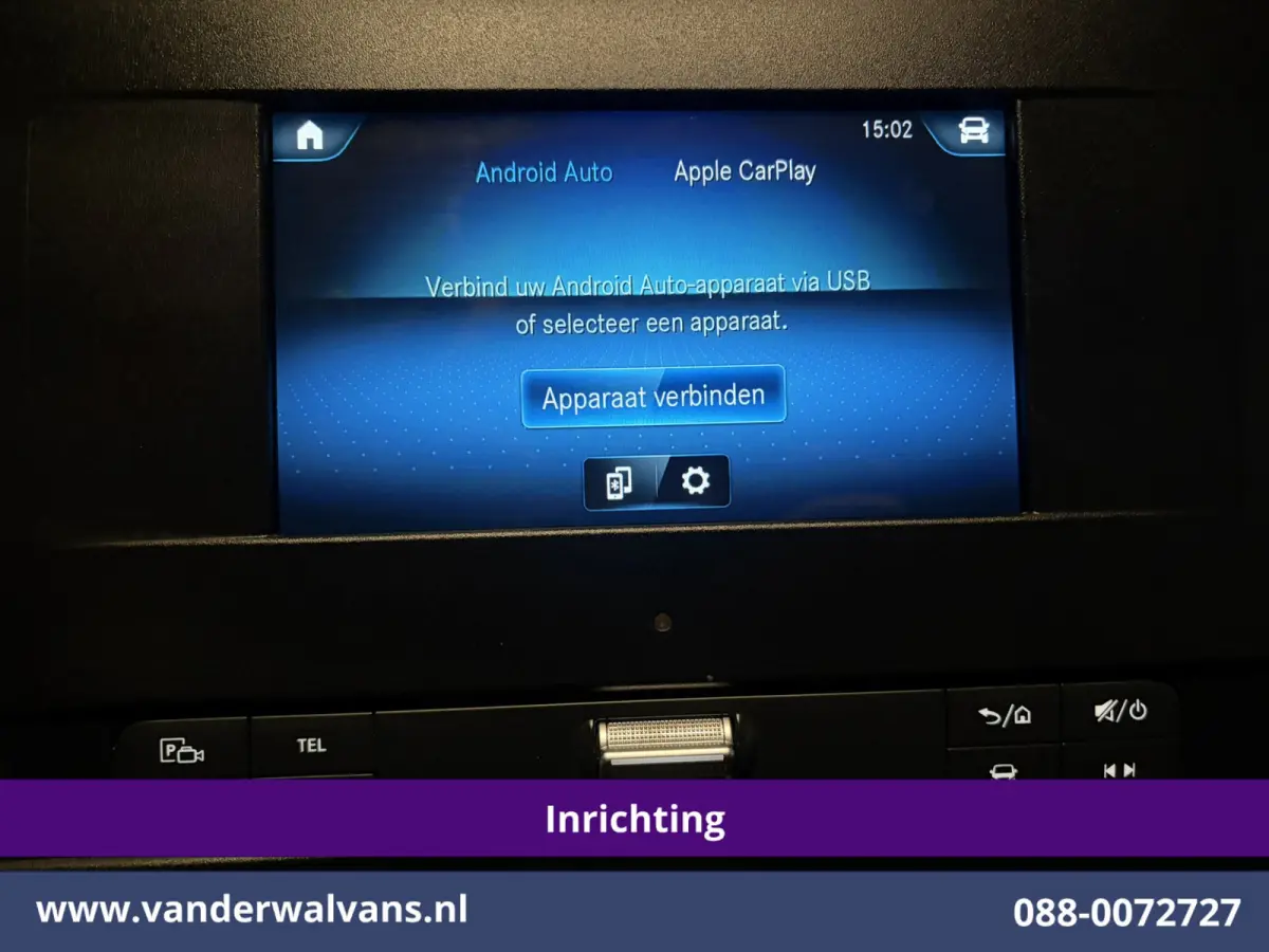 314 CDI 143pk L2H2 Inrichting Euro6 Airco | Camera | Imperiaal | Trekhaak | Apple Carplay Cruisecontrol, Android Auto, Stoelverwarming, 270 Graden Achterdeuren, Bijrijdersbank
