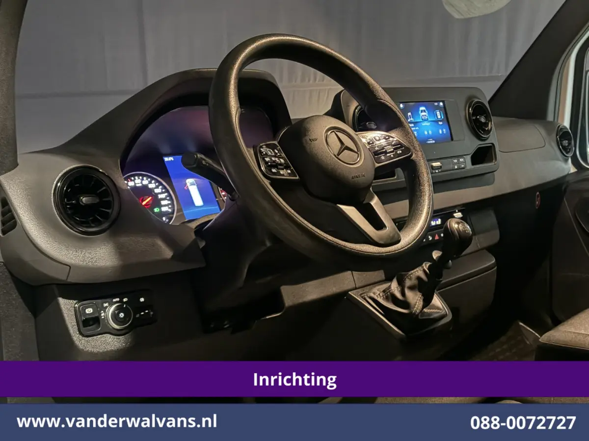 314 CDI 143pk L2H2 Inrichting Euro6 Airco | Camera | Imperiaal | Trekhaak | Apple Carplay Cruisecontrol, Android Auto, Stoelverwarming, 270 Graden Achterdeuren, Bijrijdersbank