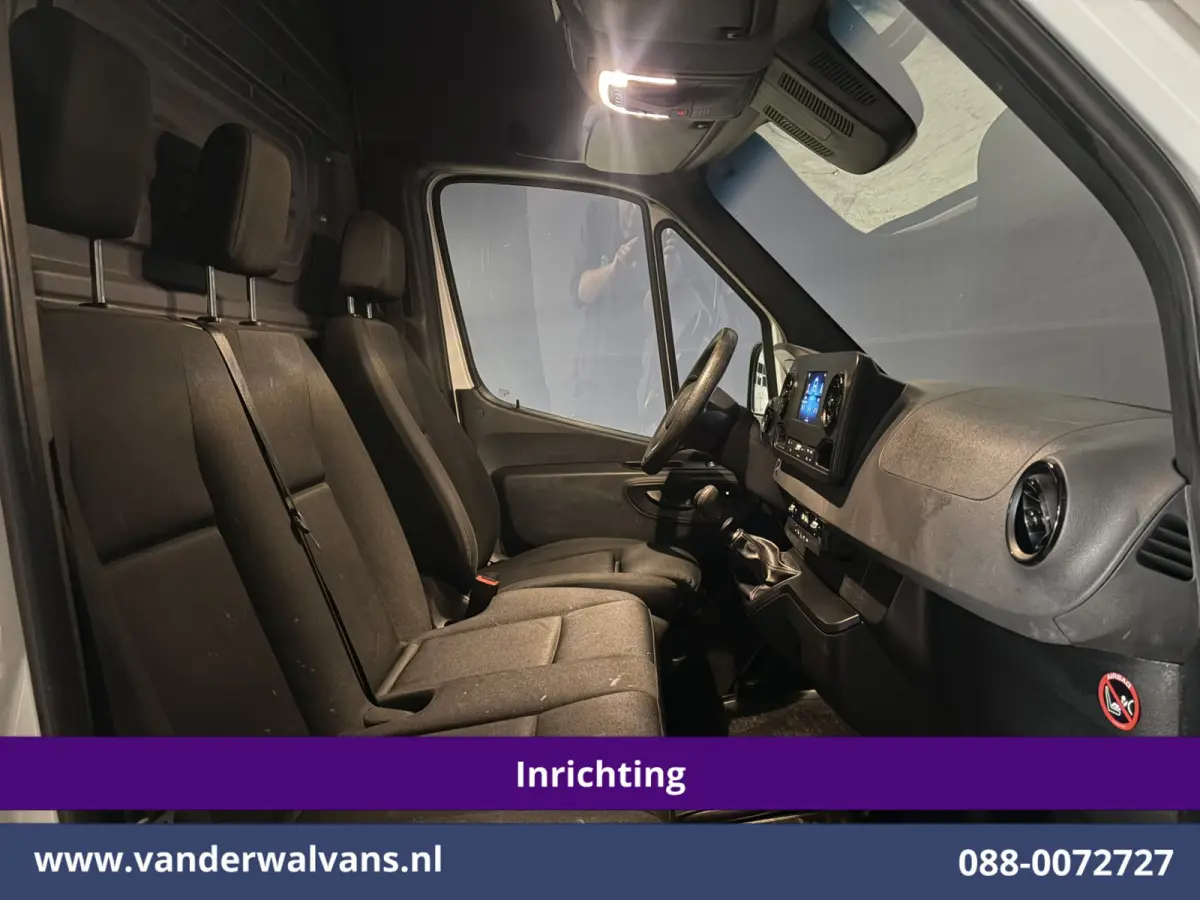 314 CDI 143pk L2H2 Inrichting Euro6 Airco | Camera | Imperiaal | Trekhaak | Apple Carplay Cruisecontrol, Android Auto, Stoelverwarming, 270 Graden Achterdeuren, Bijrijdersbank
