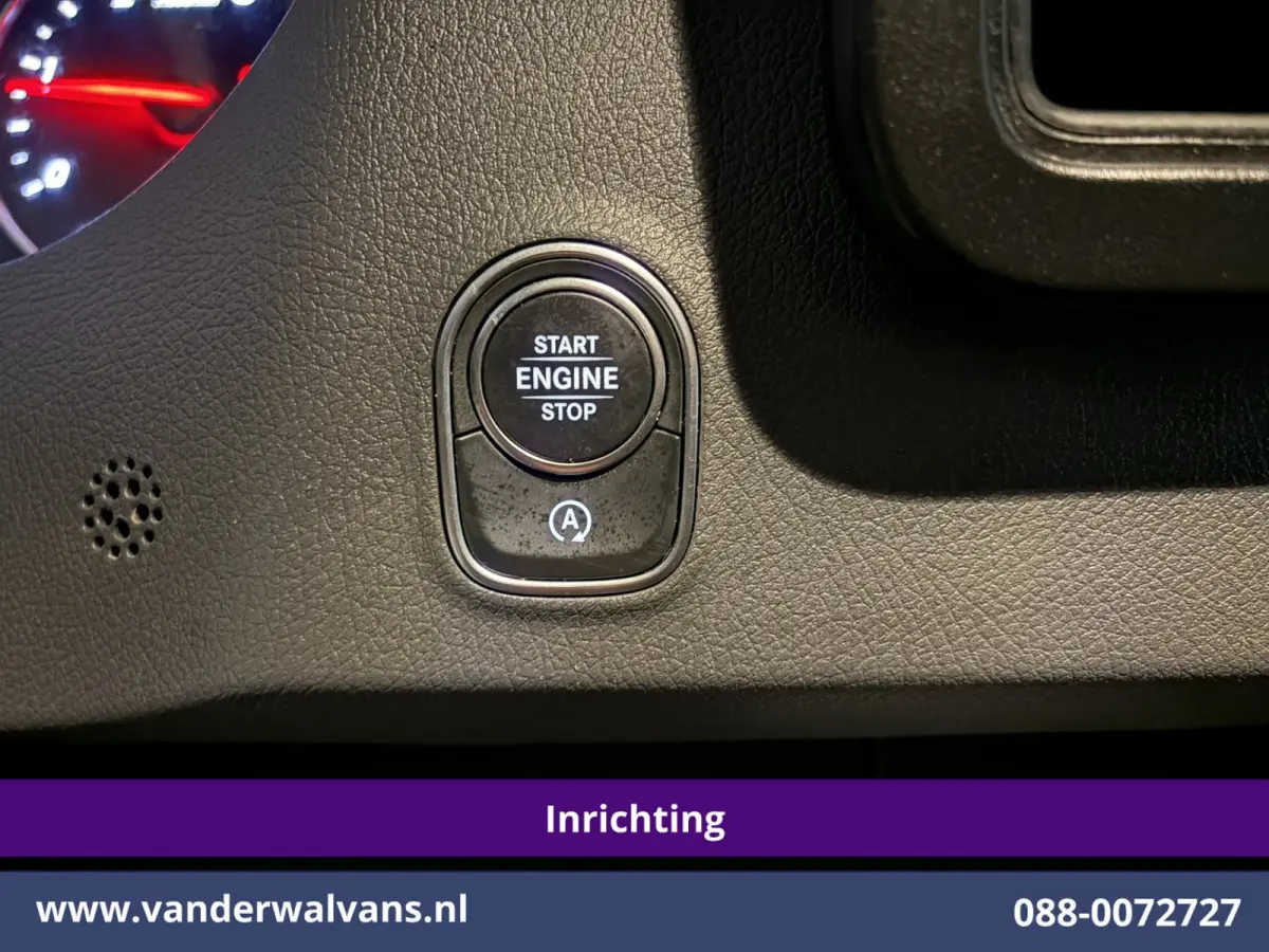 314 CDI 143pk L2H2 Inrichting Euro6 Airco | Camera | Imperiaal | Trekhaak | Apple Carplay Cruisecontrol, Android Auto, Stoelverwarming, 270 Graden Achterdeuren, Bijrijdersbank
