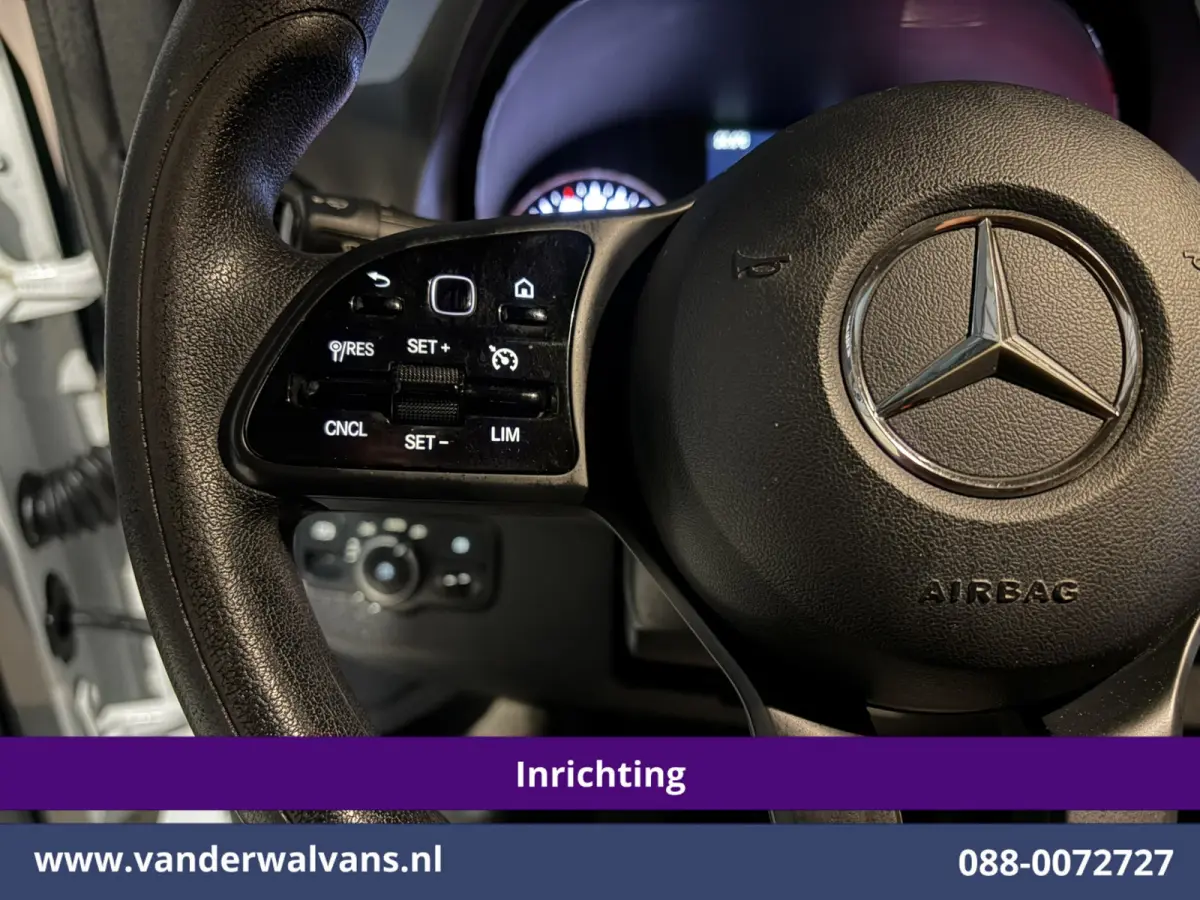 314 CDI 143pk L2H2 Inrichting Euro6 Airco | Camera | Imperiaal | Trekhaak | Apple Carplay Cruisecontrol, Android Auto, Stoelverwarming, 270 Graden Achterdeuren, Bijrijdersbank