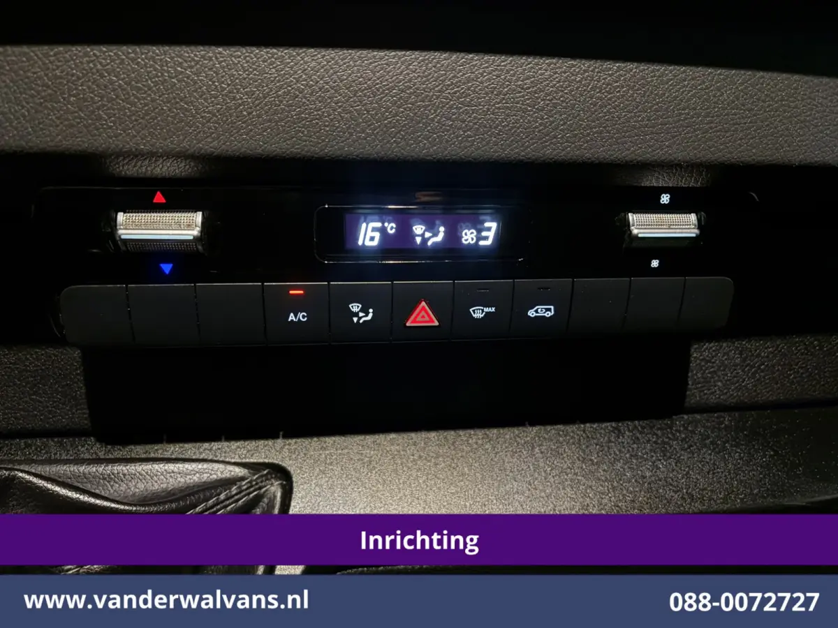 314 CDI 143pk L2H2 Inrichting Euro6 Airco | Camera | Imperiaal | Trekhaak | Apple Carplay Cruisecontrol, Android Auto, Stoelverwarming, 270 Graden Achterdeuren, Bijrijdersbank
