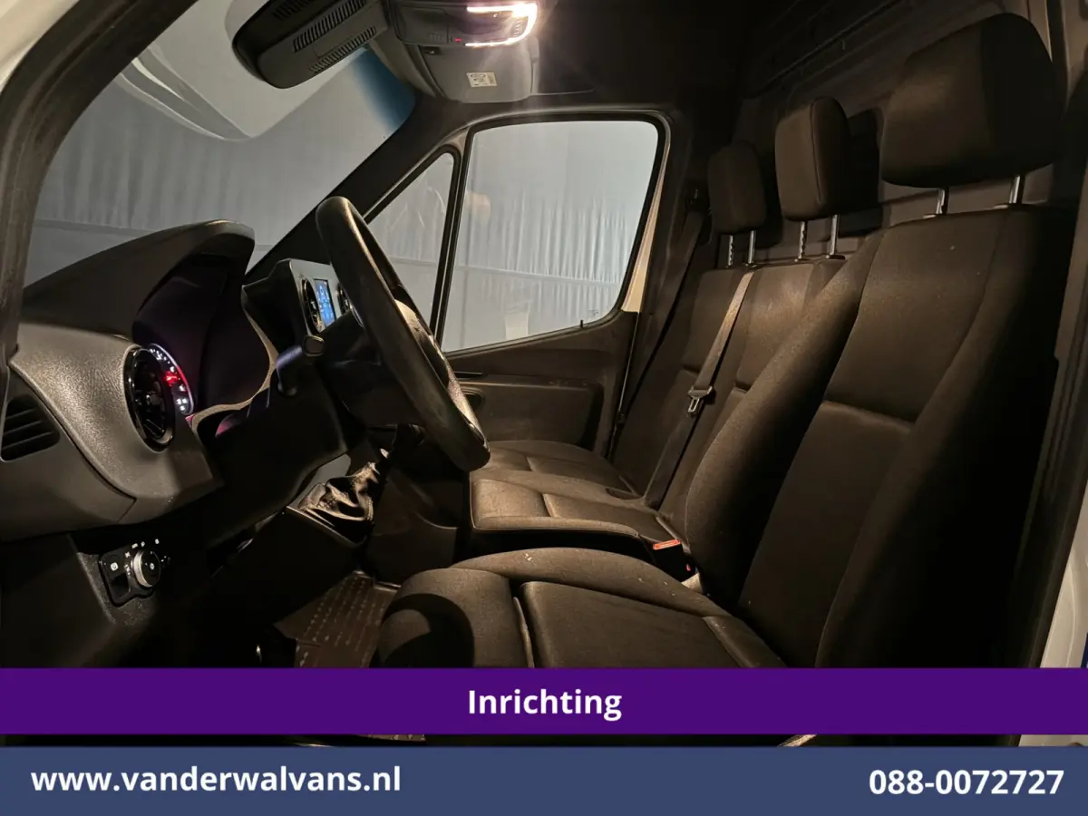 314 CDI 143pk L2H2 Inrichting Euro6 Airco | Camera | Imperiaal | Trekhaak | Apple Carplay Cruisecontrol, Android Auto, Stoelverwarming, 270 Graden Achterdeuren, Bijrijdersbank