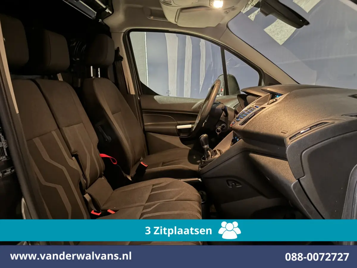 1.5 TDCI L1H1 Euro6 Airco | 3-Zits | Parkeersensoren | Trekhaak | Verwarmde Voorruit Zijdeur, Bijrijdersbank