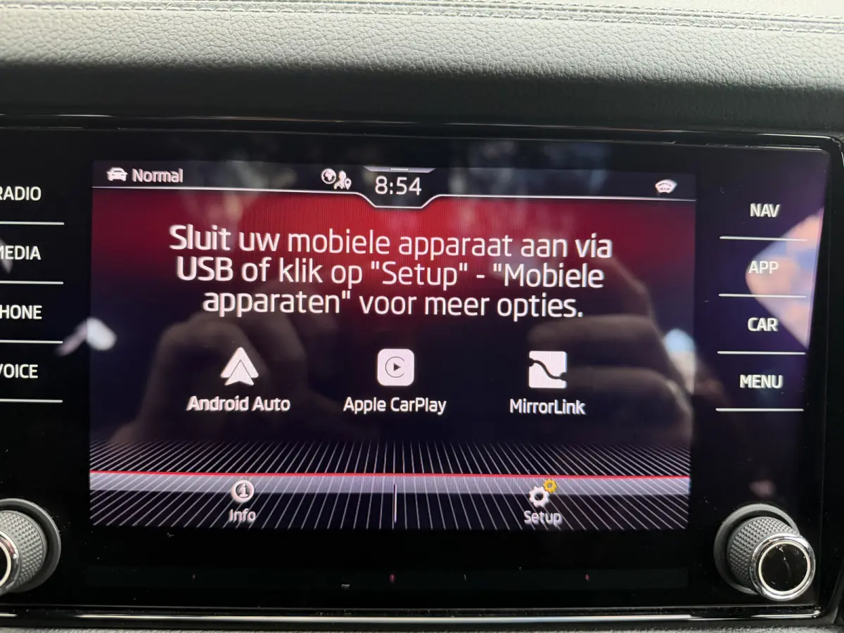 1.5 TSI Sportline Business 7p. Schuif/kantel dak, Stoel+stuur+ voorrruit verwarming