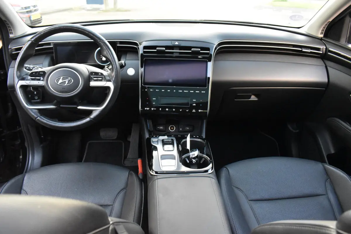 1.6 T-GDI HEV Premium Sky 100% Dealer onderhouden | Schuifdak | Leder | Memory | 12 mnd BOVAG garantie | Whatsapp 06-53188999