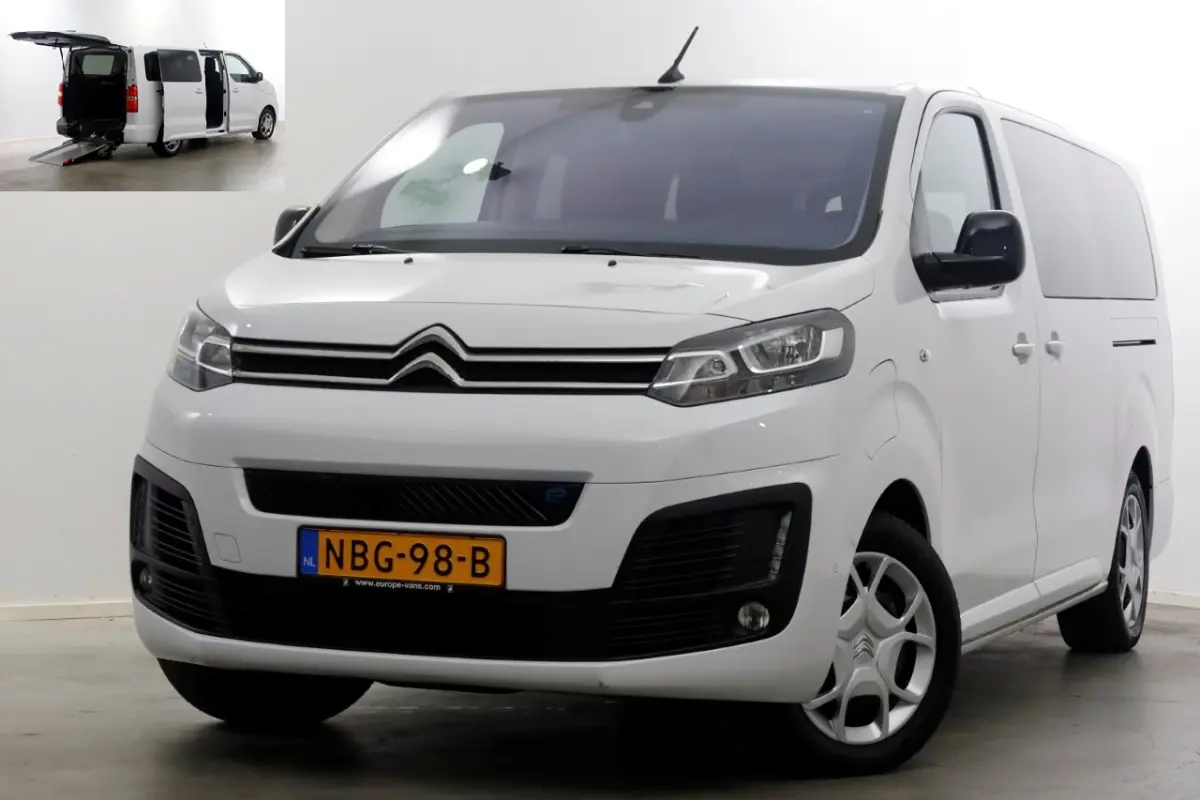 e-Jumpy 75 kWh L3 Rolstoelbus 100% Elektrisch Snellader SOH 97,2% incl BTW 05-2024