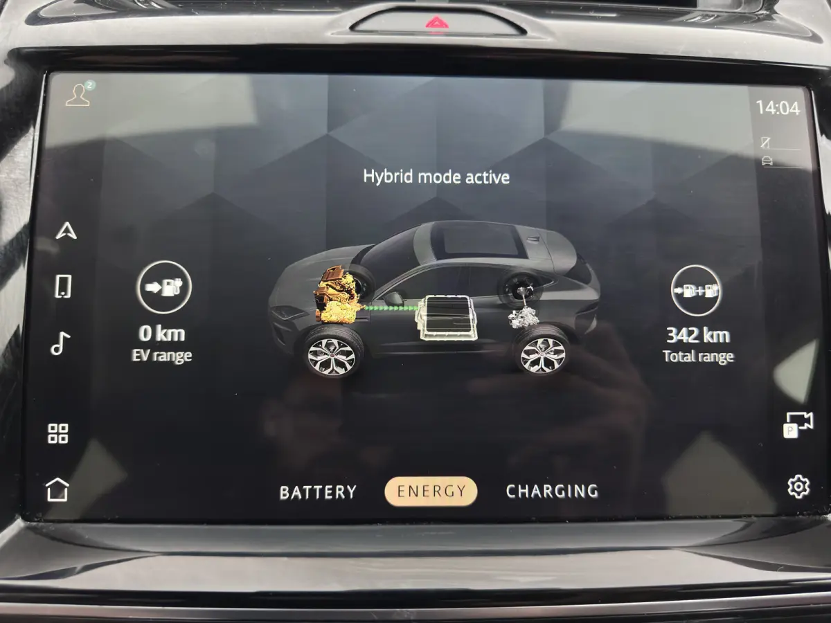 1.5 P300e AWD R-Dynamic HSE (Plug-in) {SoH-99%} (INCL-BTW) *LEATHER | FULL-LED | MEMORY-PACK | MERIDIAN-SOUND | BLINDSPOT | CAMERA | NAVI-FULLMAP | HEATED-SPORTSEATS | DAB+ | KEYLESS | ECC |