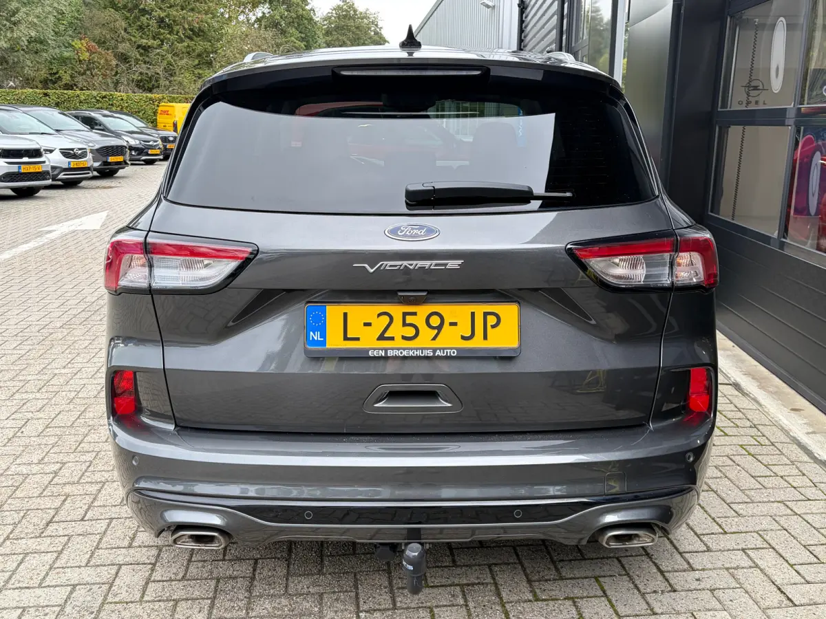 2.5 PHEV 225 PK Vignale | 87% SOH| TREKHAAK| ELEK. SCHUIF-/KANTELDAK| LEDER MET GEHEUGEN| ELEK. ACHTERKLEP| STUUR, STOEL, VOORRUIT EN ACHTERBANK VERWARMING| KEYLESS ENTRY & START| FULL LED| 