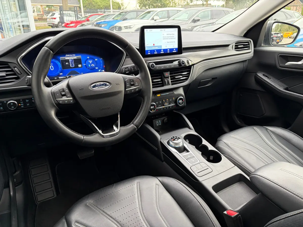 2.5 PHEV 225 PK Vignale | 87% SOH| TREKHAAK| ELEK. SCHUIF-/KANTELDAK| LEDER MET GEHEUGEN| ELEK. ACHTERKLEP| STUUR, STOEL, VOORRUIT EN ACHTERBANK VERWARMING| KEYLESS ENTRY & START| FULL LED| 