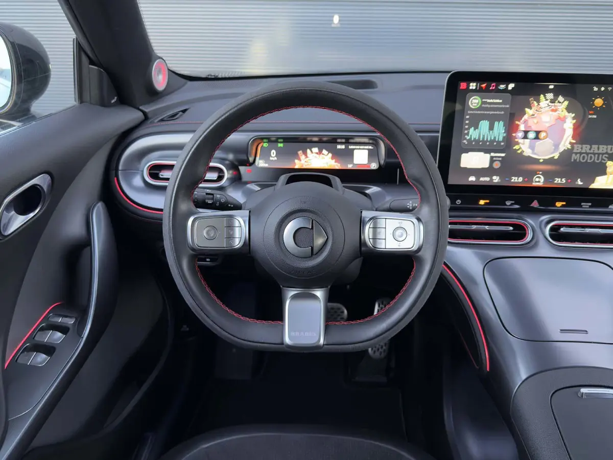 BRABUS 66 kWh, Pano, HUD, Beats, ACC, Keyless, 360°, Stoelverwarming, Stuurverwarming, Sfeerverlichting, Dodehoekdetectie