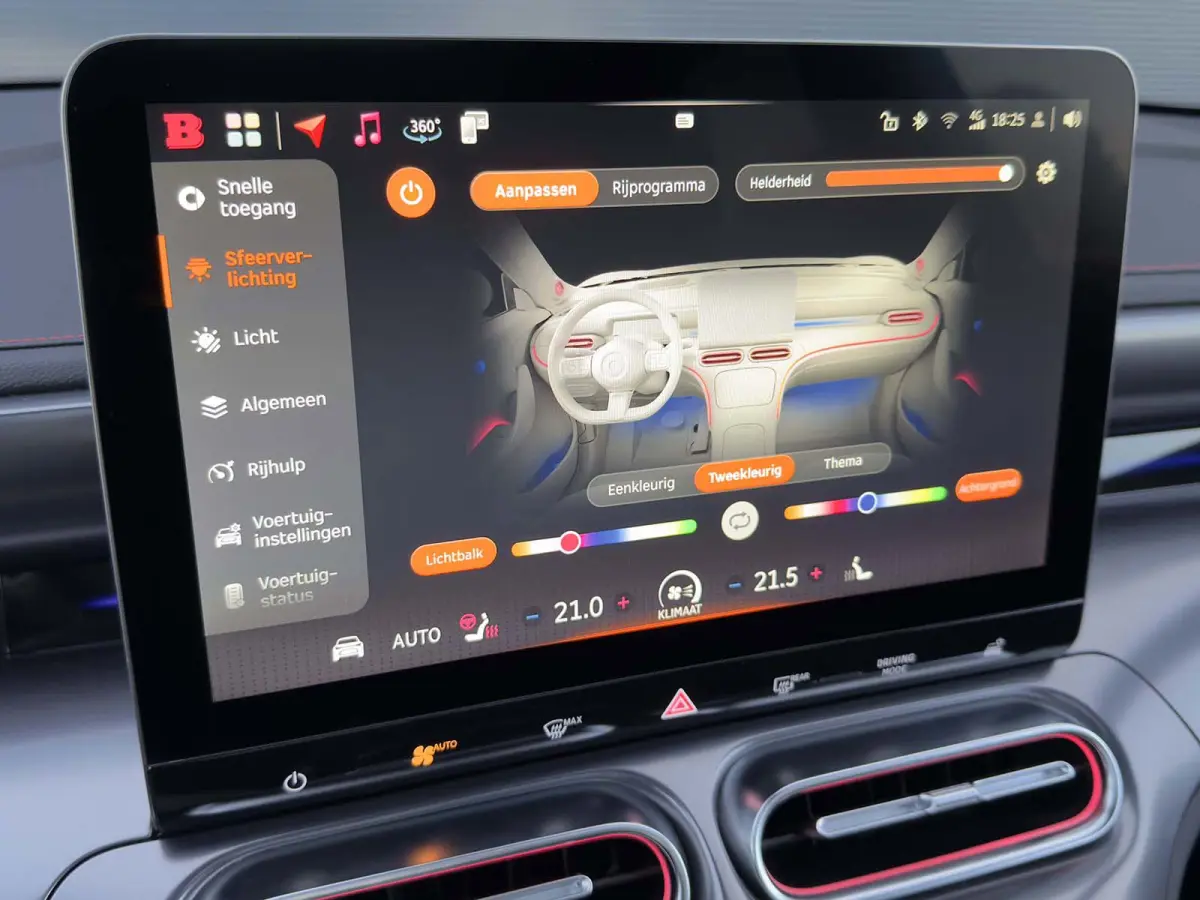 BRABUS 66 kWh, Pano, HUD, Beats, ACC, Keyless, 360°, Stoelverwarming, Stuurverwarming, Sfeerverlichting, Dodehoekdetectie