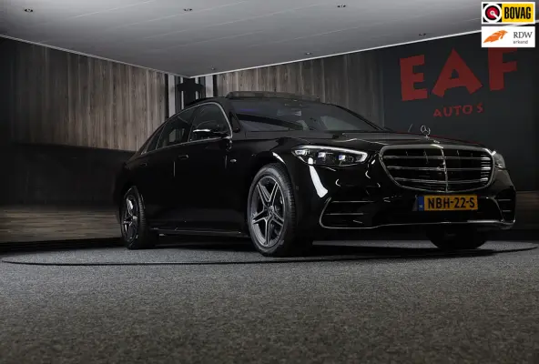 580 e 4MATIC Lang AMG Line / Chauffeurspakket Plus / Massage / Koptelefoons / Head Up / Pano / 360 Camera