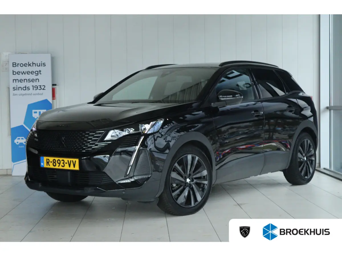 1.2 Turbo GT Black Pack | Adapt. Cruise | Trekhaak | Massage | Elektr. Klep | Stoelverwarming | Carplay | Memory | Keyless | LED | 19 Inch | Navi |