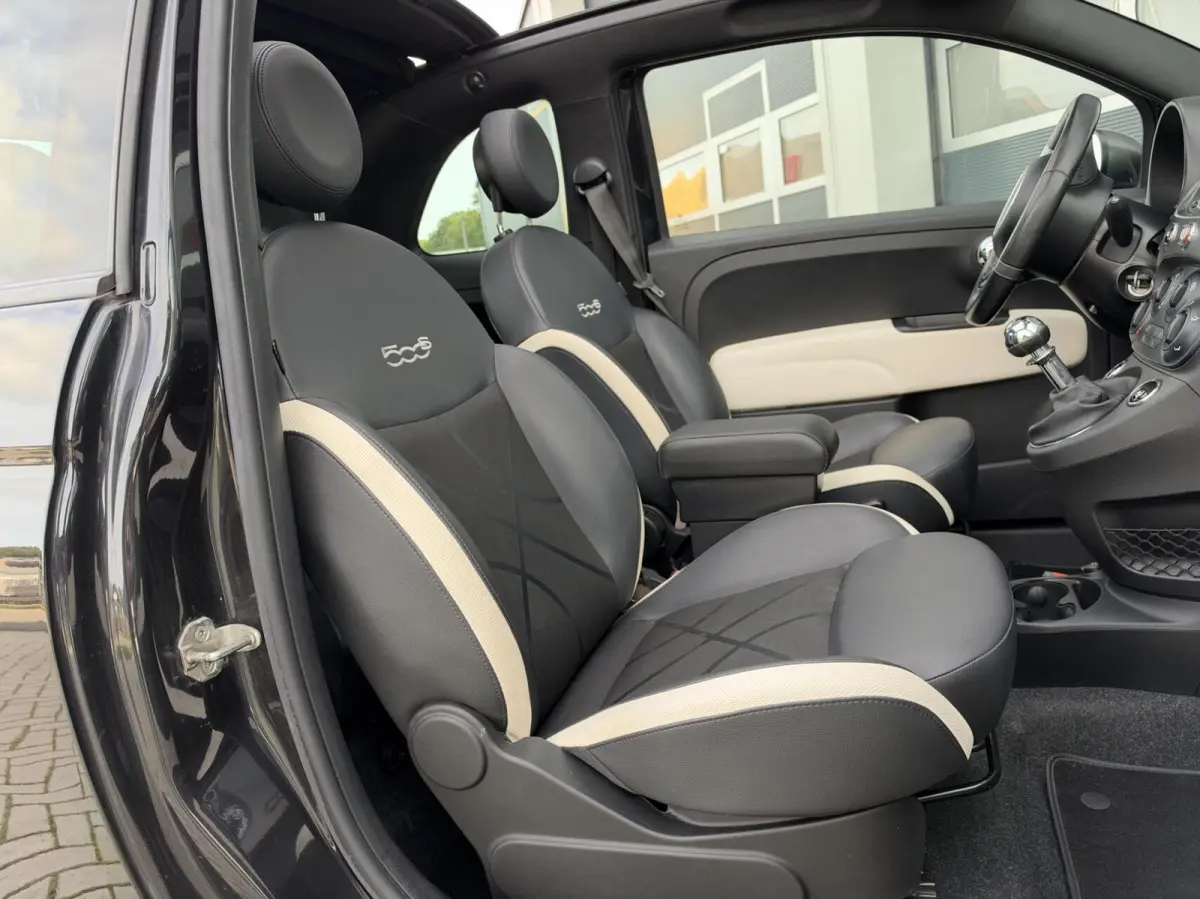 0.9 TwinAir Turbo Sport Cabrio | Half leder | Navigatie | Bluetooth | DAB | Sensoren | Lichtmetaal