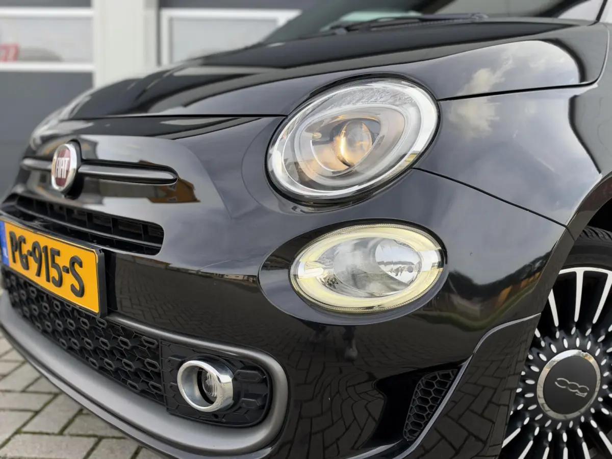 0.9 TwinAir Turbo Sport Cabrio | Half leder | Navigatie | Bluetooth | DAB | Sensoren | Lichtmetaal