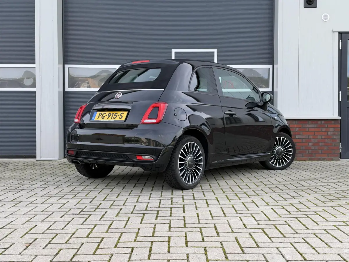 0.9 TwinAir Turbo Sport Cabrio | Half leder | Navigatie | Bluetooth | DAB | Sensoren | Lichtmetaal
