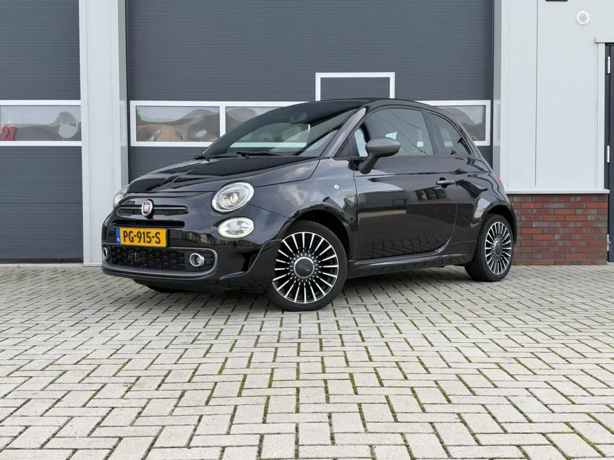 0.9 TwinAir Turbo Sport Cabrio | Half leder | Navigatie | Bluetooth | DAB | Sensoren | Lichtmetaal