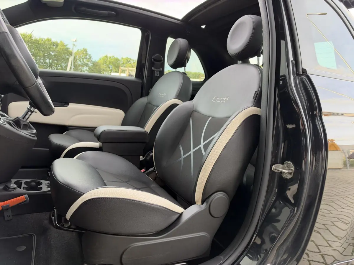 0.9 TwinAir Turbo Sport Cabrio | Half leder | Navigatie | Bluetooth | DAB | Sensoren | Lichtmetaal