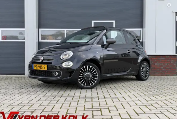 Cabrio 0.9 TwinAir Turbo Sport | Half leder | Navigatie | Bluetooth | DAB | Sensoren | Lichtmetaal