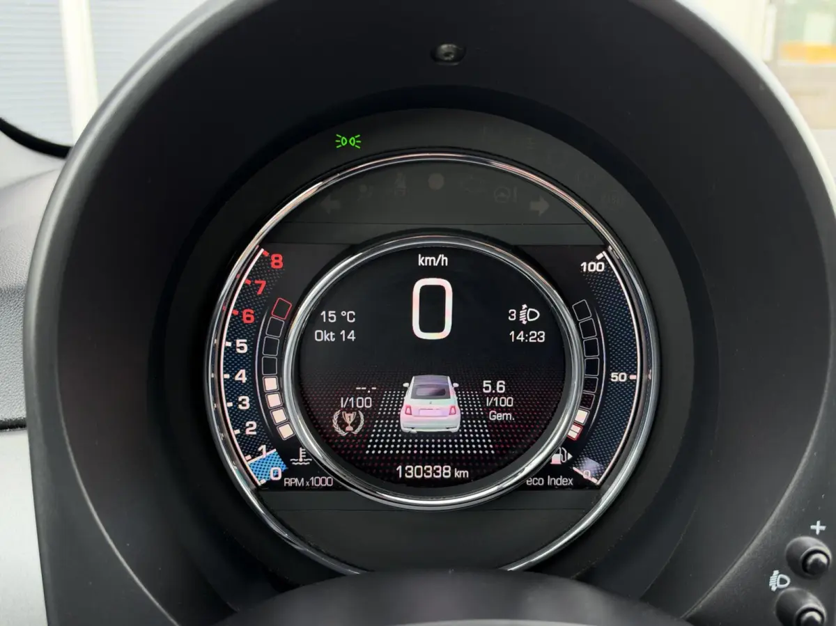 0.9 TwinAir Turbo Sport Cabrio | Half leder | Navigatie | Bluetooth | DAB | Sensoren | Lichtmetaal