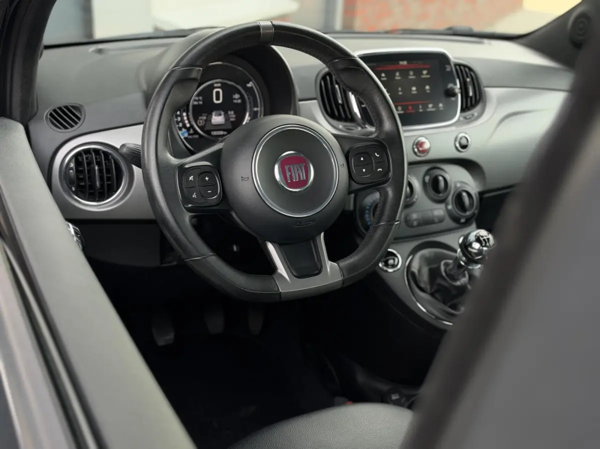 0.9 TwinAir Turbo Sport Cabrio | Half leder | Navigatie | Bluetooth | DAB | Sensoren | Lichtmetaal