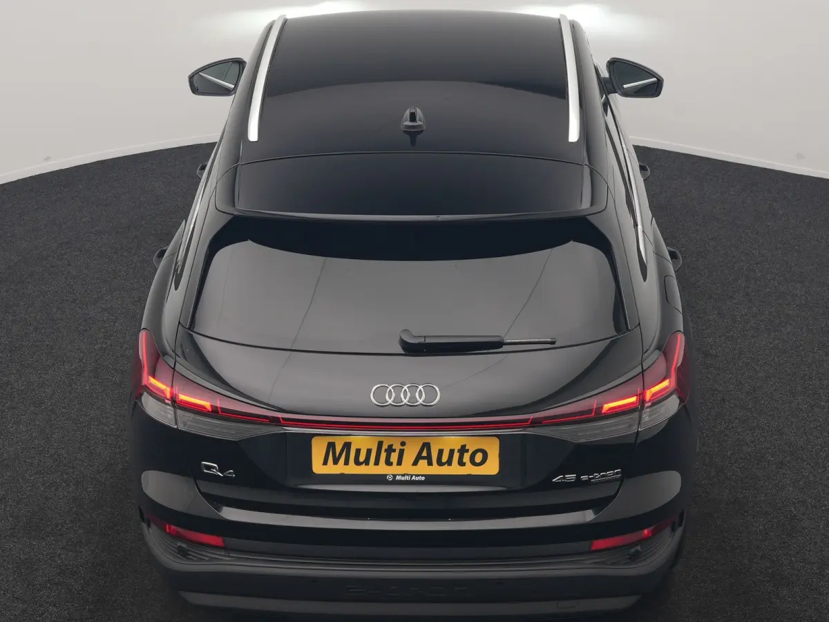 45 Quattro Advanced edition 77 kWh 265pk Dealer O.H. | SOH 97,9% | Trekhaak Af Fabriek | Adaptive Cruise | Camera | Sportstoelen & Stuur Verwarmd | Keyless | Navigatie | DAB | Virtual | Lane