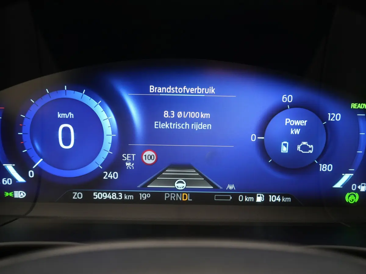 2.5 PHEV Titanium X 225pk Dealer O.H. | Trekhaak Af Fabriek | Adaptive Cruise | Head Up | 360 Camera | Sportstoelen & Stuur Verwarmd | BLIS | Keyless | Apple Carplay | Navigatie | DAB | 20"L