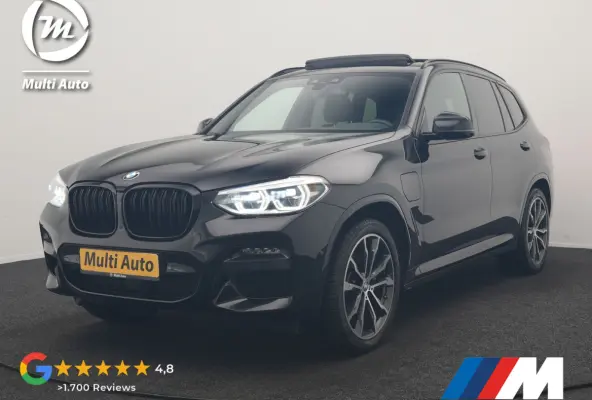 xDrive30e M Sport PHEV 293pk Dealer O.H. | Trekhaak Af Fabriek | Panodak | Adaptive Cruise | 360 Camera | Harman / Kardon | Lederen Sportstoelen Memory & Verwarmd | BLIS | Keyless | Sfeerver