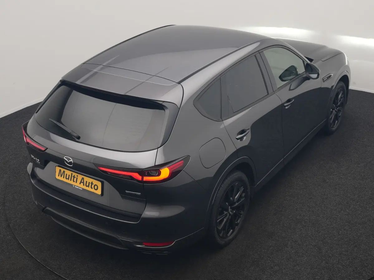 2.5 e-SkyActiv PHEV Homura 327pk Dealer O.H. | SOH 89,9% | Trekhaak Af Fabriek | Adaptive Cruise | Head Up | Camera | Lederen Sportstoelen & Stuur Verwarmd | BLIS | Keyless | Apple Carplay |