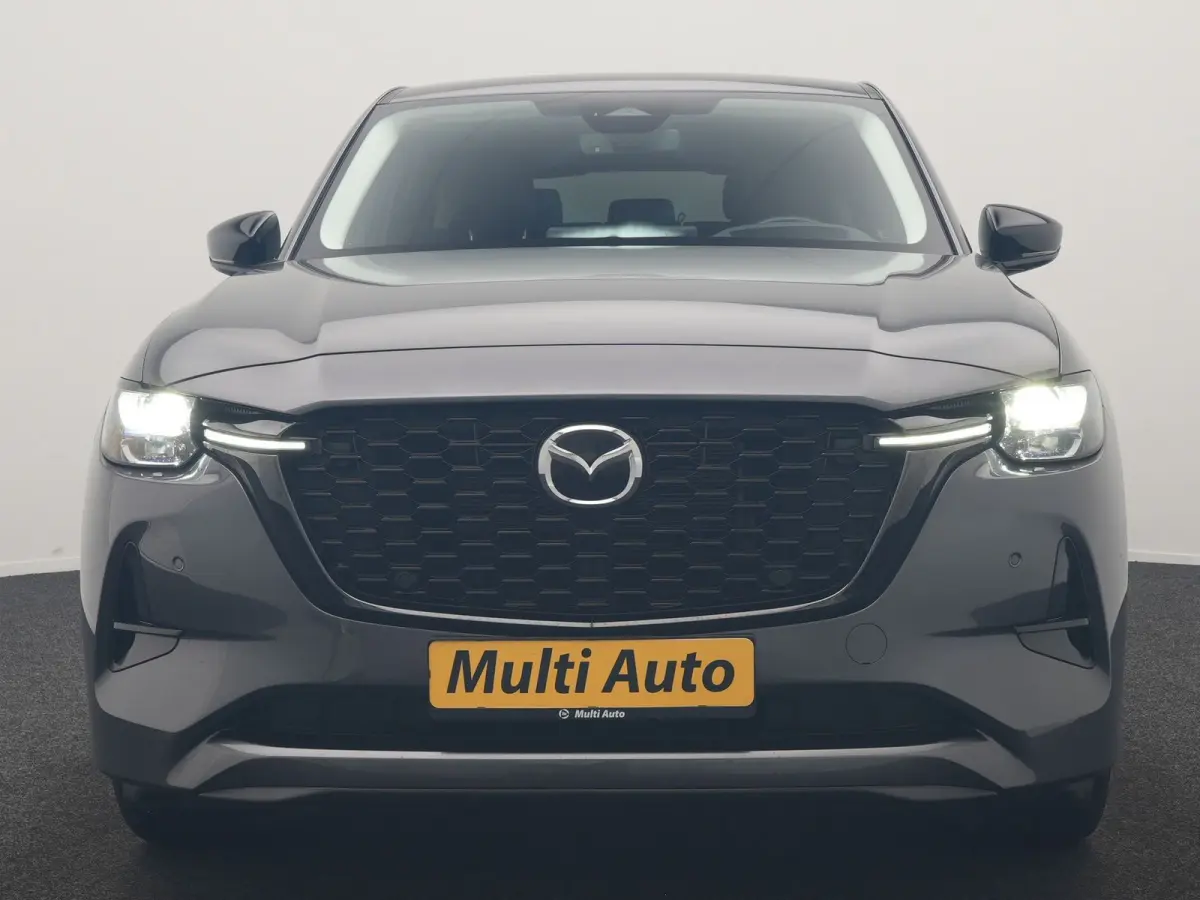 2.5 e-SkyActiv PHEV Homura 327pk Dealer O.H. | SOH 89,9% | Trekhaak Af Fabriek | Adaptive Cruise | Head Up | Camera | Lederen Sportstoelen & Stuur Verwarmd | BLIS | Keyless | Apple Carplay |