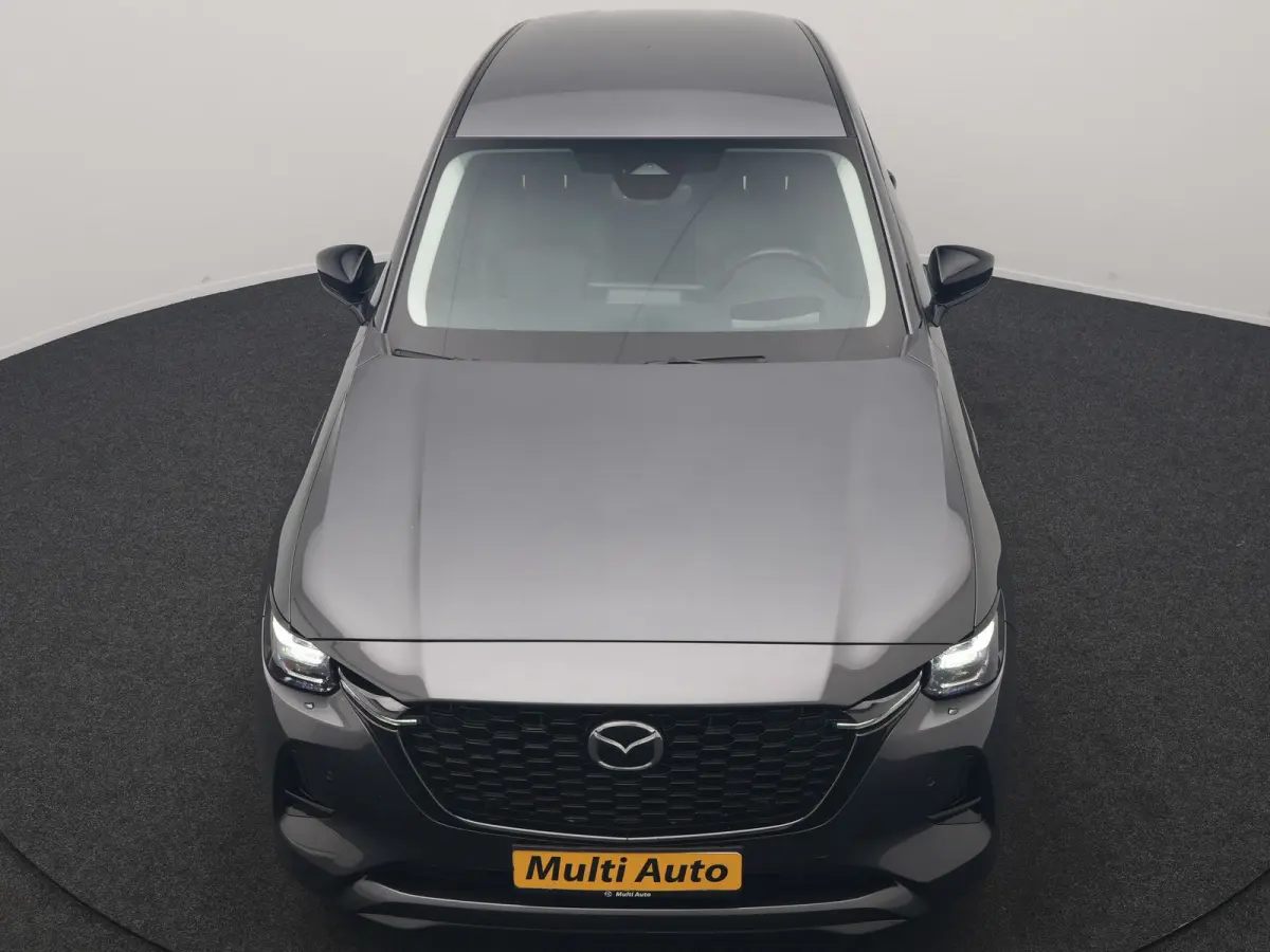 2.5 e-SkyActiv PHEV Homura 327pk Dealer O.H. | SOH 89,9% | Trekhaak Af Fabriek | Adaptive Cruise | Head Up | Camera | Lederen Sportstoelen & Stuur Verwarmd | BLIS | Keyless | Apple Carplay |