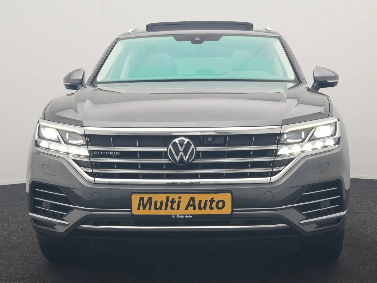 3.0 TSi eHybrid 4MOTION PHEV 381pk Dealer O.H. | SOH 91,3% | Trekhaak Af Fabriek | Luchtvering | Panodak | Adaptive Cruise | Dynaudio | 360 Camera | Head Up | Lederen Comfortstoelen Memory &