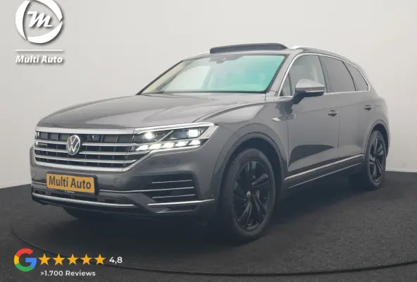 3.0 TSi eHybrid 4MOTION PHEV 381pk Dealer O.H. | SOH 91,3% | Trekhaak Af Fabriek | Luchtvering | Panodak | Adaptive Cruise | Dynaudio | 360 Camera | Head Up | Lederen Comfortstoelen Memory &