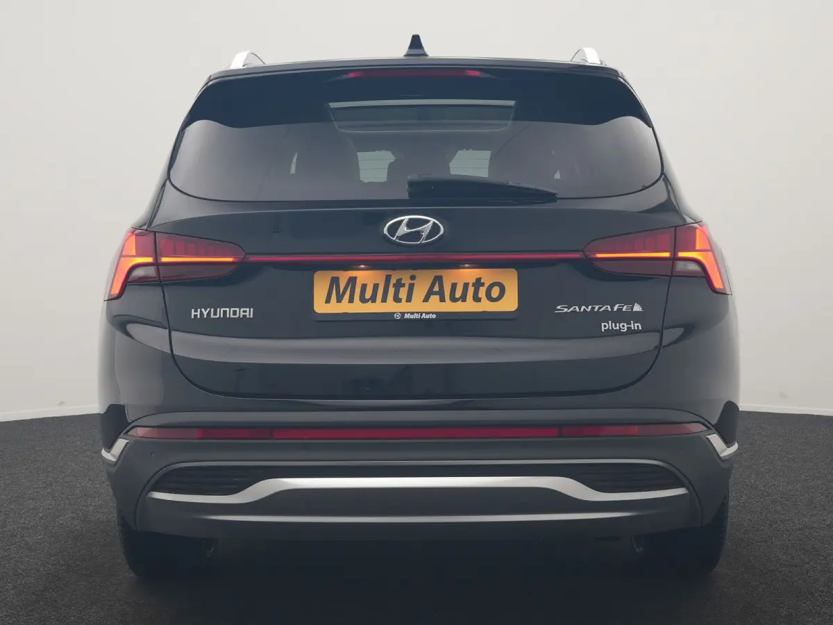1.6 T-GDI PHEV Premium Sky 7 Persoons 266pk Dealer O.H. | SOH 97,1% | Trekhaak Af Fabriek | Panodak | Adaptive Cruise | Head Up | 360 Camera | Lederen Sportstoelen Memory & Ventilatie | BLIS