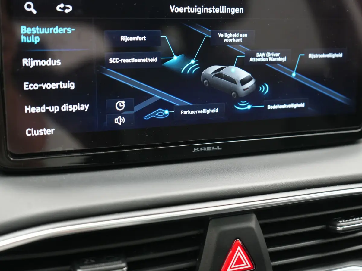 1.6 T-GDI PHEV Premium Sky 7 Persoons 266pk Dealer O.H. | SOH 97,1% | Trekhaak Af Fabriek | Panodak | Adaptive Cruise | Head Up | 360 Camera | Lederen Sportstoelen Memory & Ventilatie | BLIS