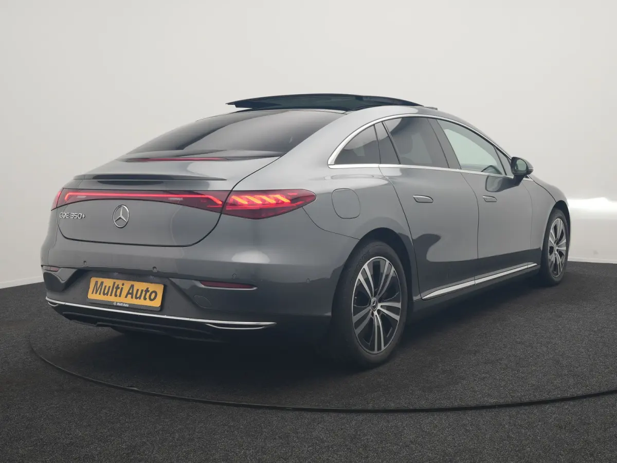 350+ Luxury Line 91 kWh 292pk Dealer O.H. | SOH 97,5% | Panodak | Adaptive Cruise | Camera | Lederen Sportstoelen Memory & Ventilatie | Stoelen & Stuur Verwarmd | Sfeerverlichting | BLIS | K