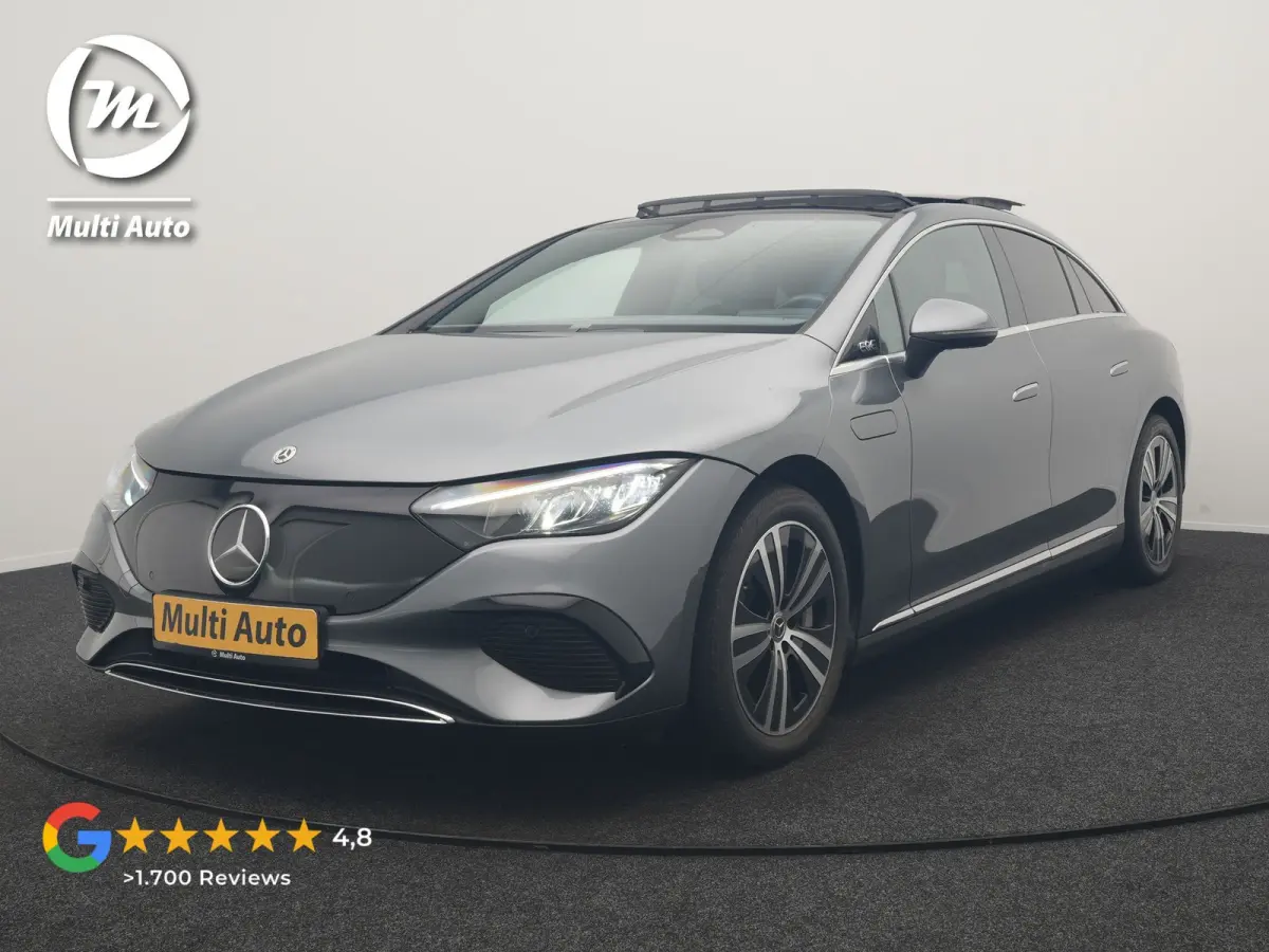 350+ Luxury Line 91 kWh 292pk Dealer O.H. | SOH 97,5% | Panodak | Adaptive Cruise | Camera | Lederen Sportstoelen Memory & Ventilatie | Stoelen & Stuur Verwarmd | Sfeerverlichting | BLIS | K